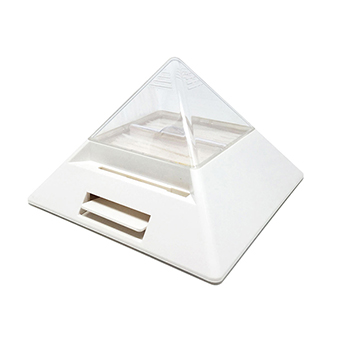 Pyramid toothpick dispenser