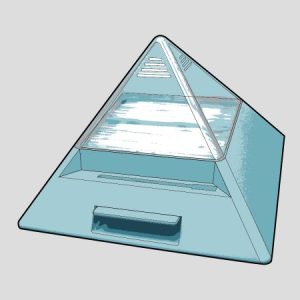 金字塔牙籤盒